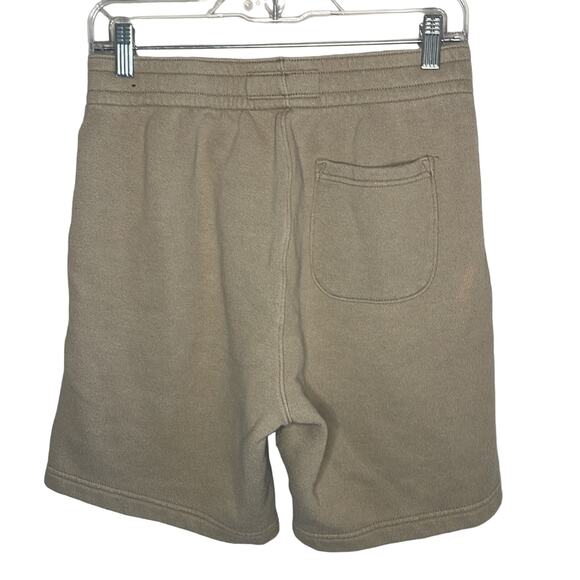 Abercrombie & Fitch Soft A&F Fleece Tan Neutral Pull On Shorts Women Size XS - Picture 3 of 6